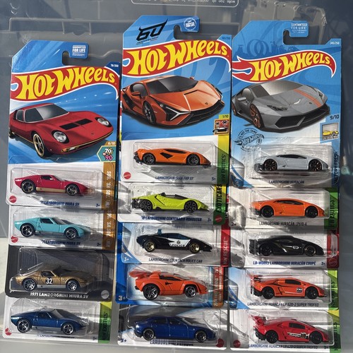 Hot wheels lamborghini lot - hot,